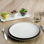 MODULO NATURE TAUPE Presentation plate 31,5 cm