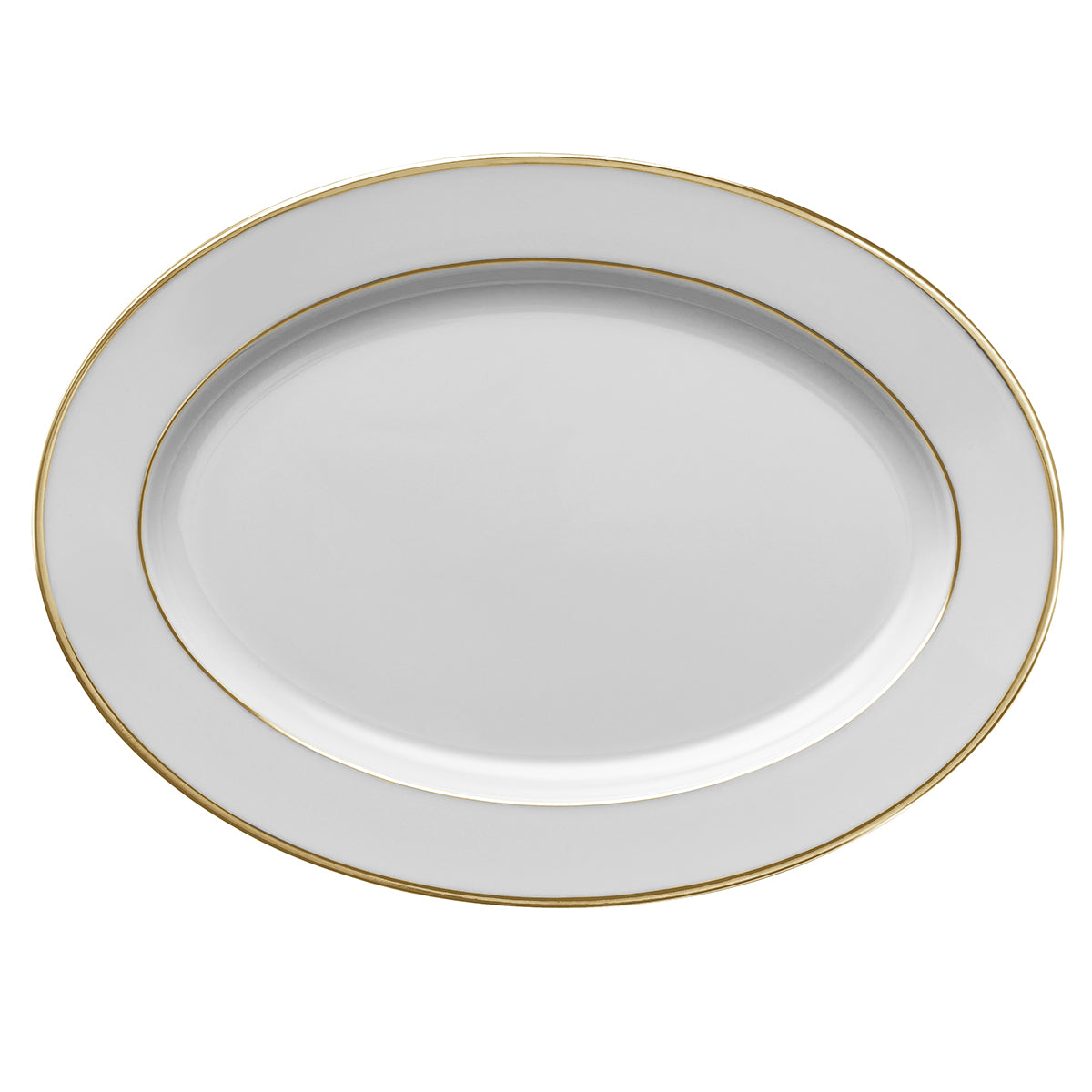 Image du produit: ECLIPSE GALON OR Plat ovale 36,5 x 26,5 cm