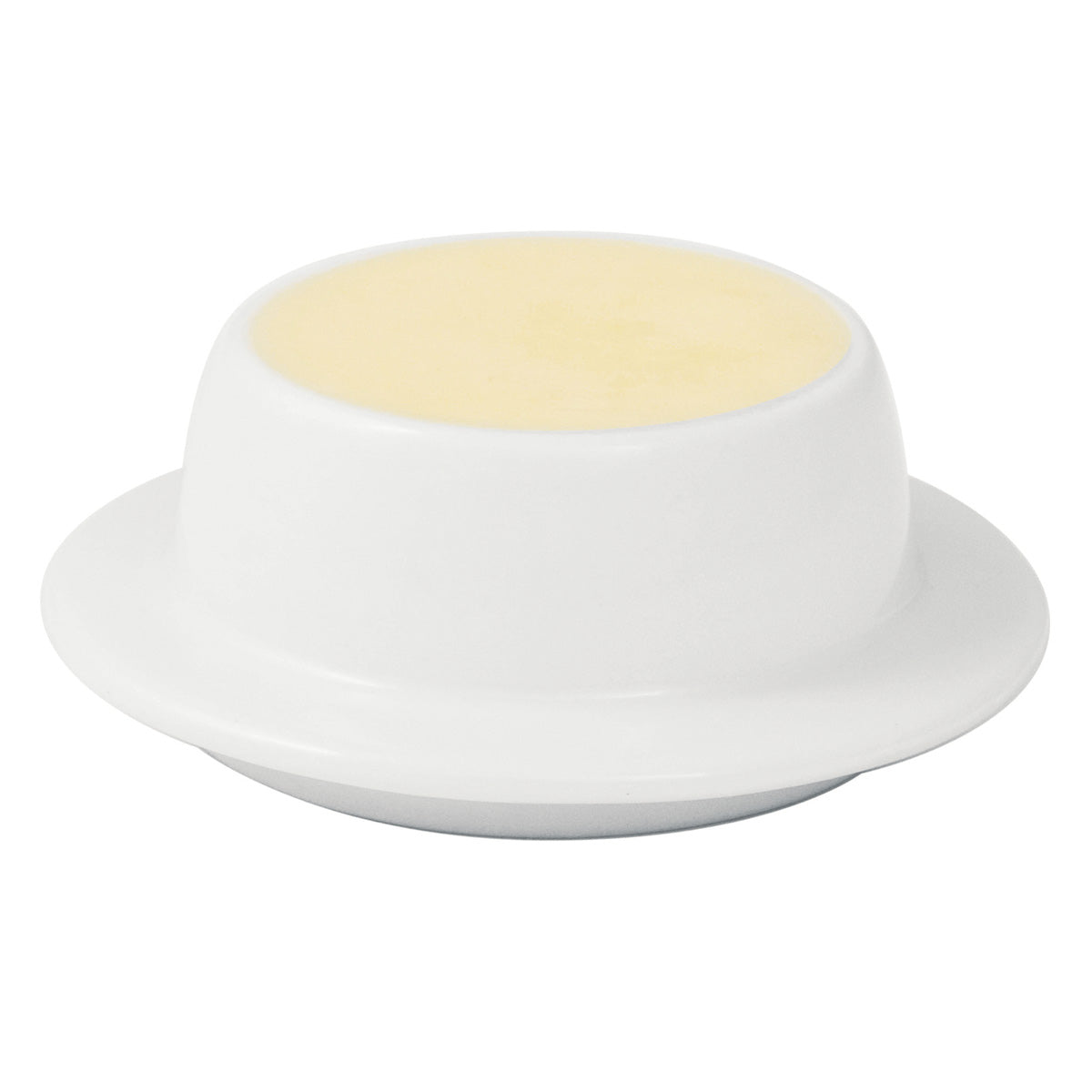 NEWPORT TABLE socle beurrier porcelaine