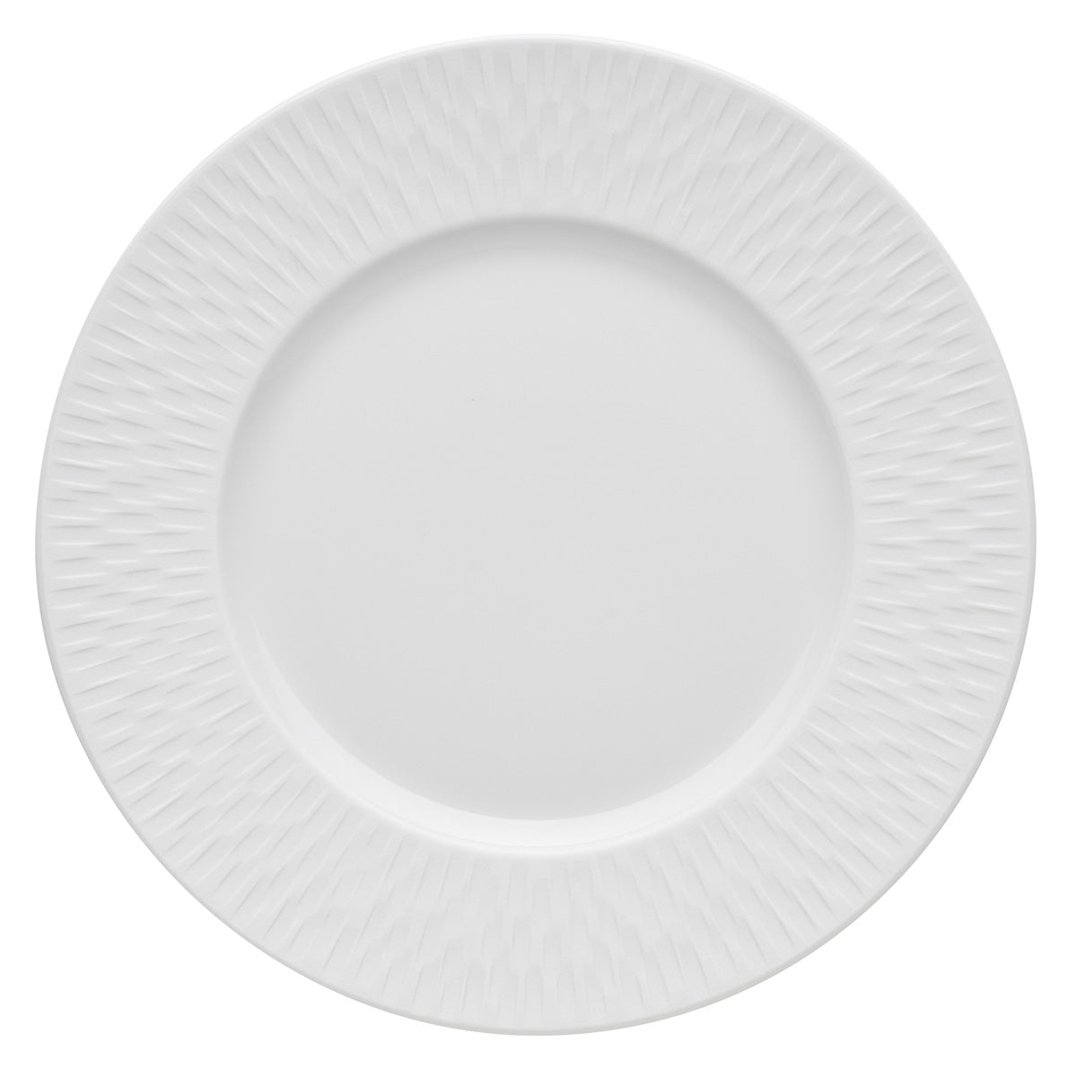 BOREAL SATIN BLANC Assiette à dessert 22,5 cm