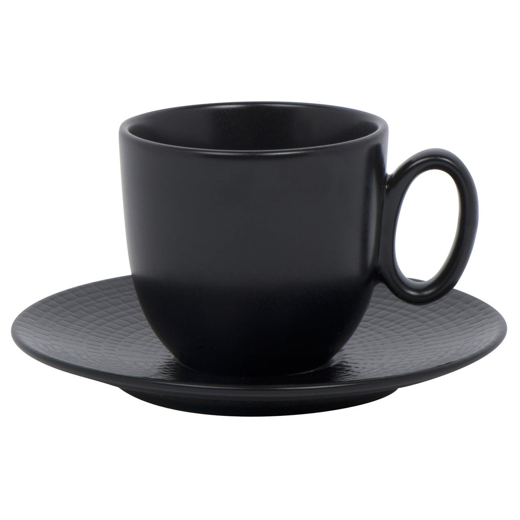MODULO NATURE PIERRE DE LAVE Soucoupe à café/expresso 12,5 cm