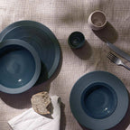 BAHIA BLEU DE ROCHE Assiette gourmet grand bassin 26 cm