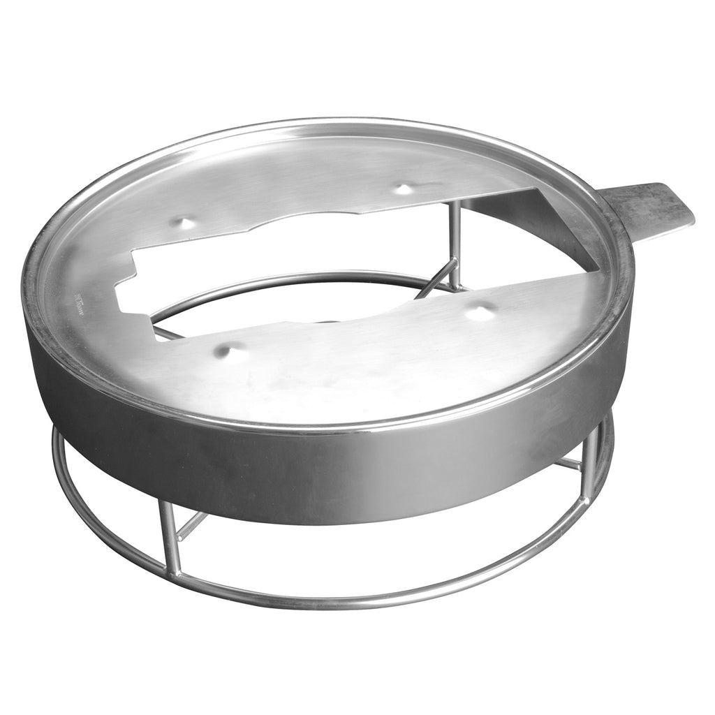 EVENTO Stand for chafing dish brushed finish 35 cm . 13 in 3/4