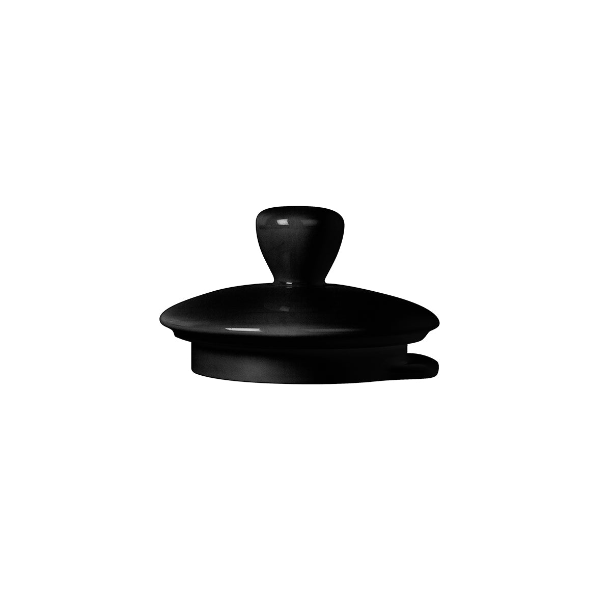 SALAM BLACK MAT FINISH Porcelan lid for tea pot 6/8 cups