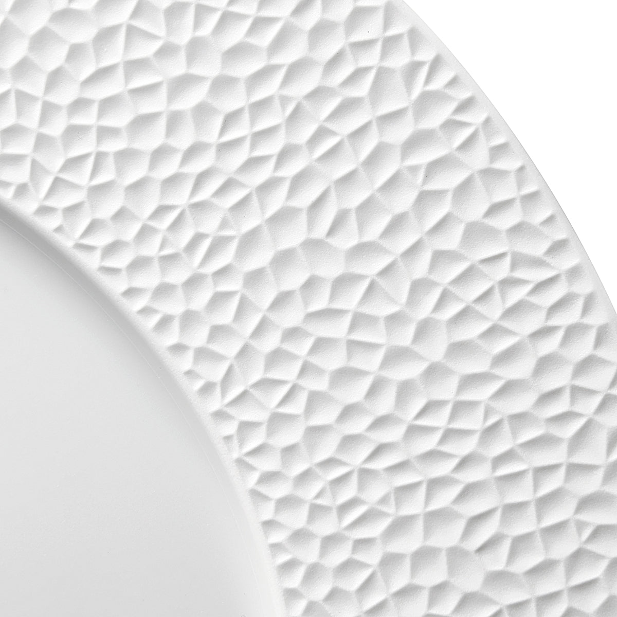 COLLECTION L FRAGMENT WHITE Presentation plate 32 cm