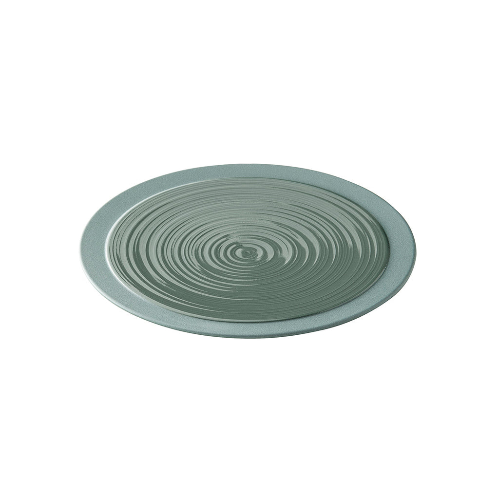 BAHIA ARGILE VERT Assiette à dessert 23 cm