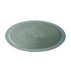 BAHIA ARGILE VERT Assiette de présentation 29 cm