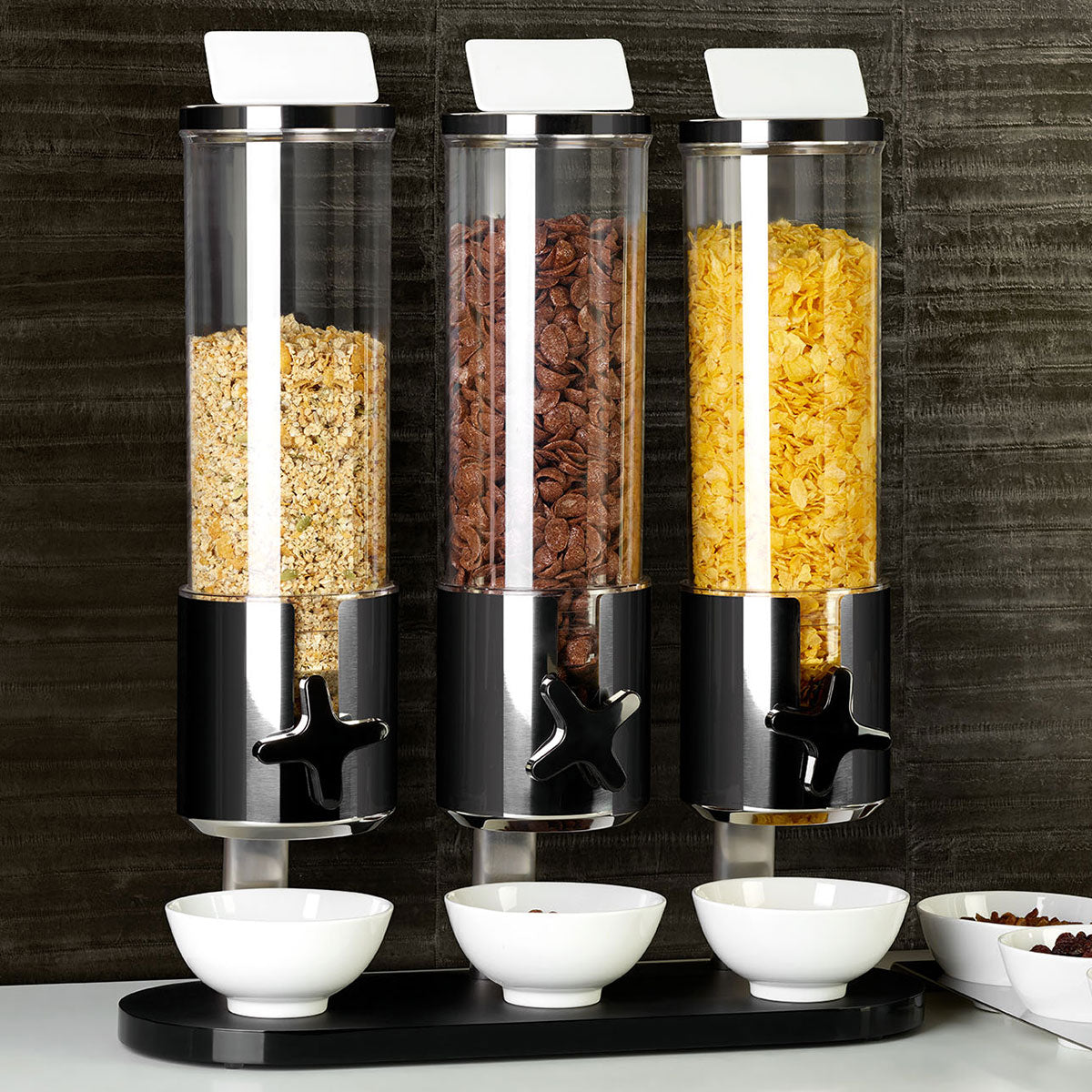 Image du produit: EVENTO distributeur à céréales x3 socle noir