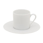PERLES DE ROSEE BLANCHES Soucoupe à café/expresso 12,6 cm