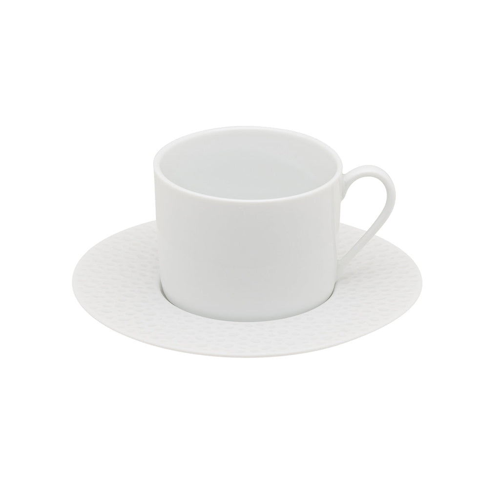 PERLES DE ROSEE BLANCHES Soucoupe à thé/café 15,8 cm