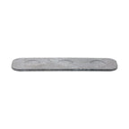EVENTO Tone melamine gn 1/6 tray 3 holes 8.7x32.5 cm. 3 in 7/16x12 in 13/16