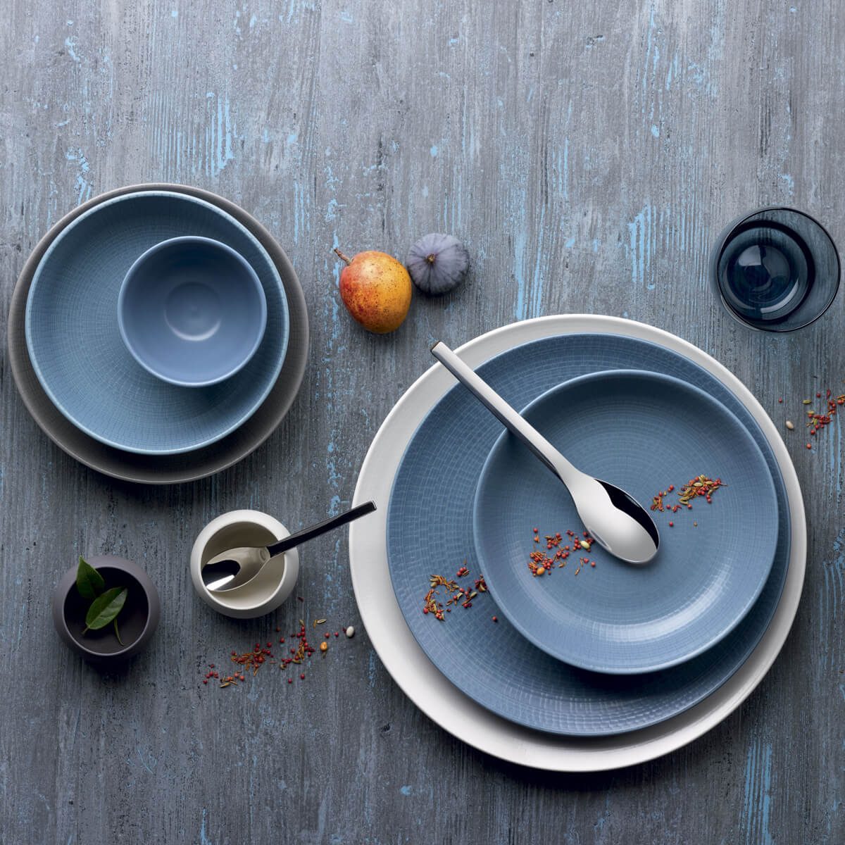 MODULO NATURE BLEU GALET Bol 14 cm