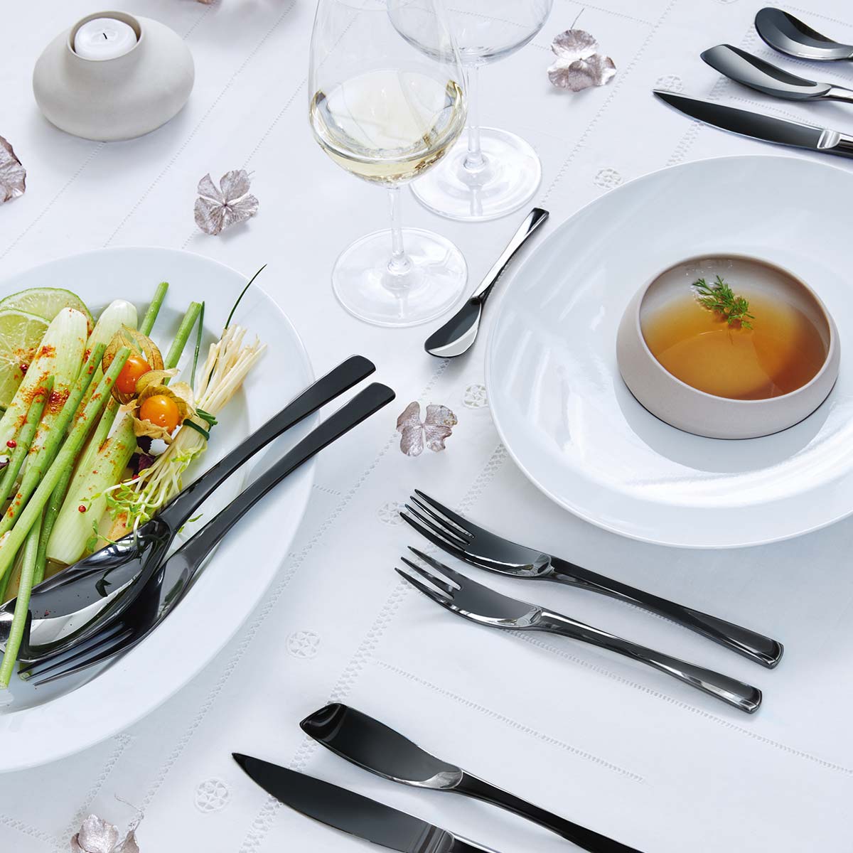 Image du produit: XY BLACK MIROIR Cuillère à dessert