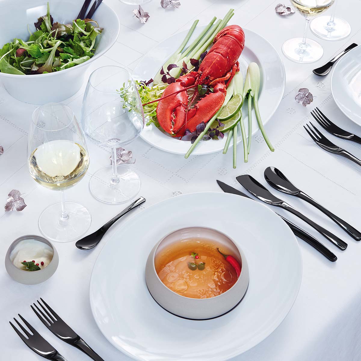 XY BLACK MIROIR Tartineur monobloc lame unie