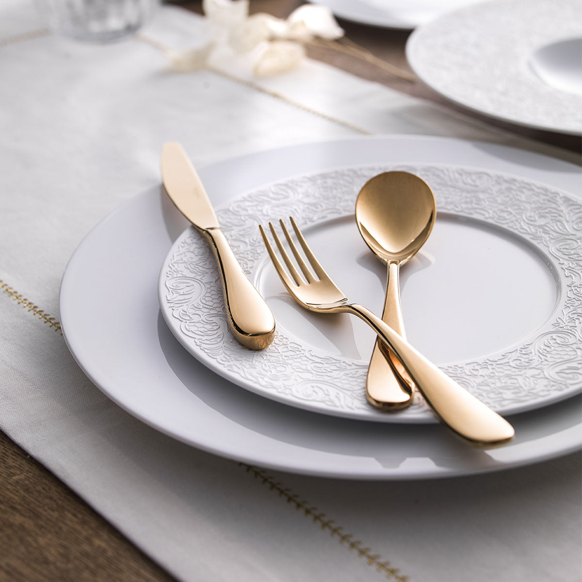 ONDE GOLD Fourchette de table