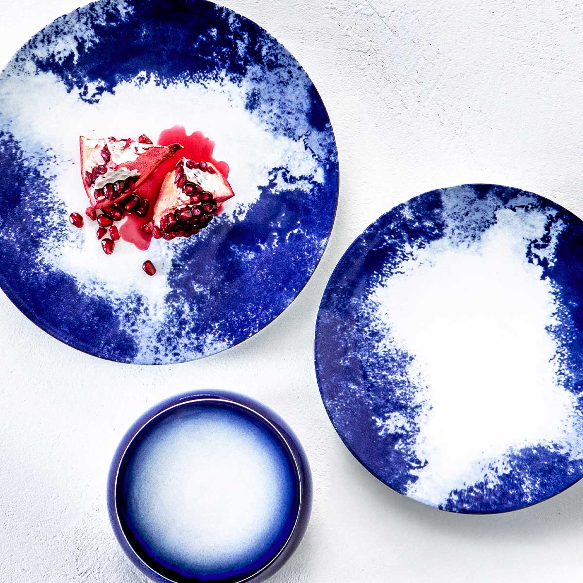BLUE SHADES Assiette à dessert 23 cm