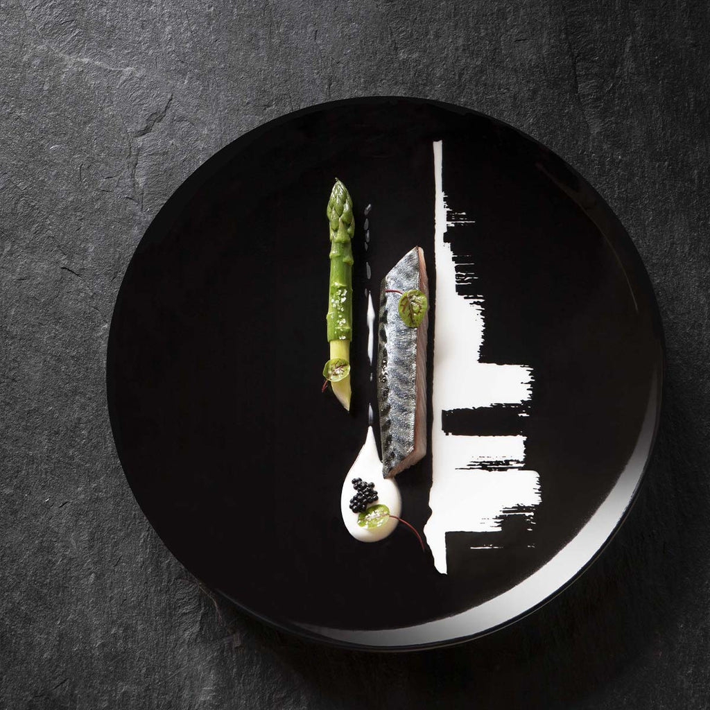 MODULO ARTY CREATION BLACK Dessert plate 20 cm