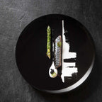 MODULO ARTY CREATION BLACK Dessert plate 20 cm