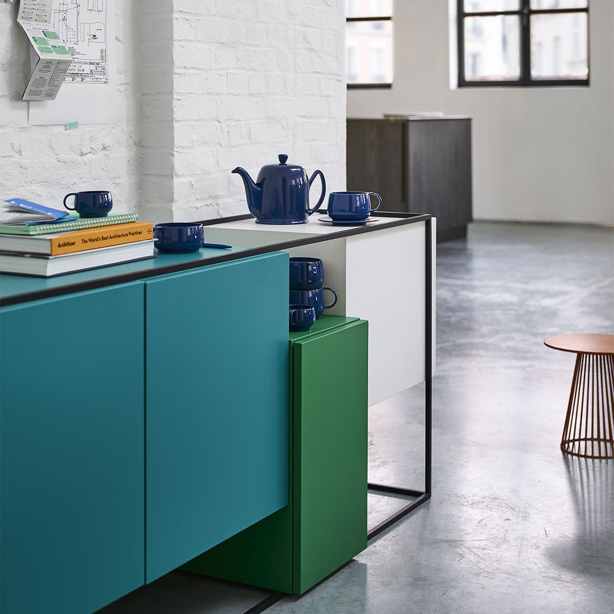 CAFETERIE EMPILEO BLEU GOURMET Soucoupe 15 cm