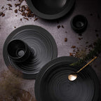 BAHIA ONYX Assiette gourmet petit bassin 23 cm