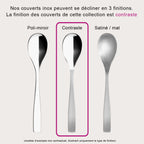 ASTREE CISELE MIROIR Fourchette de table