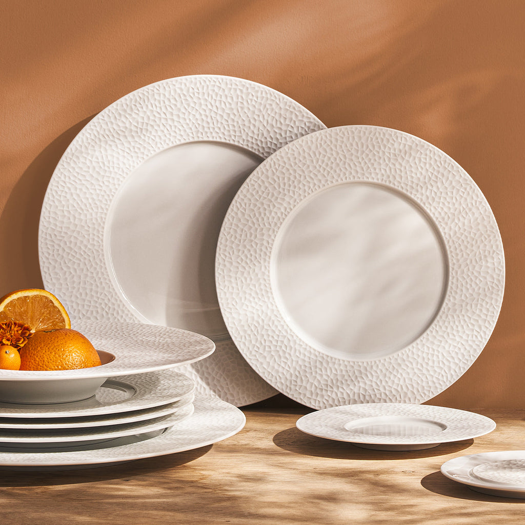 COLLECTION L FRAGMENT BLANC Assiette gourmet petit bassin 27.9 cm
