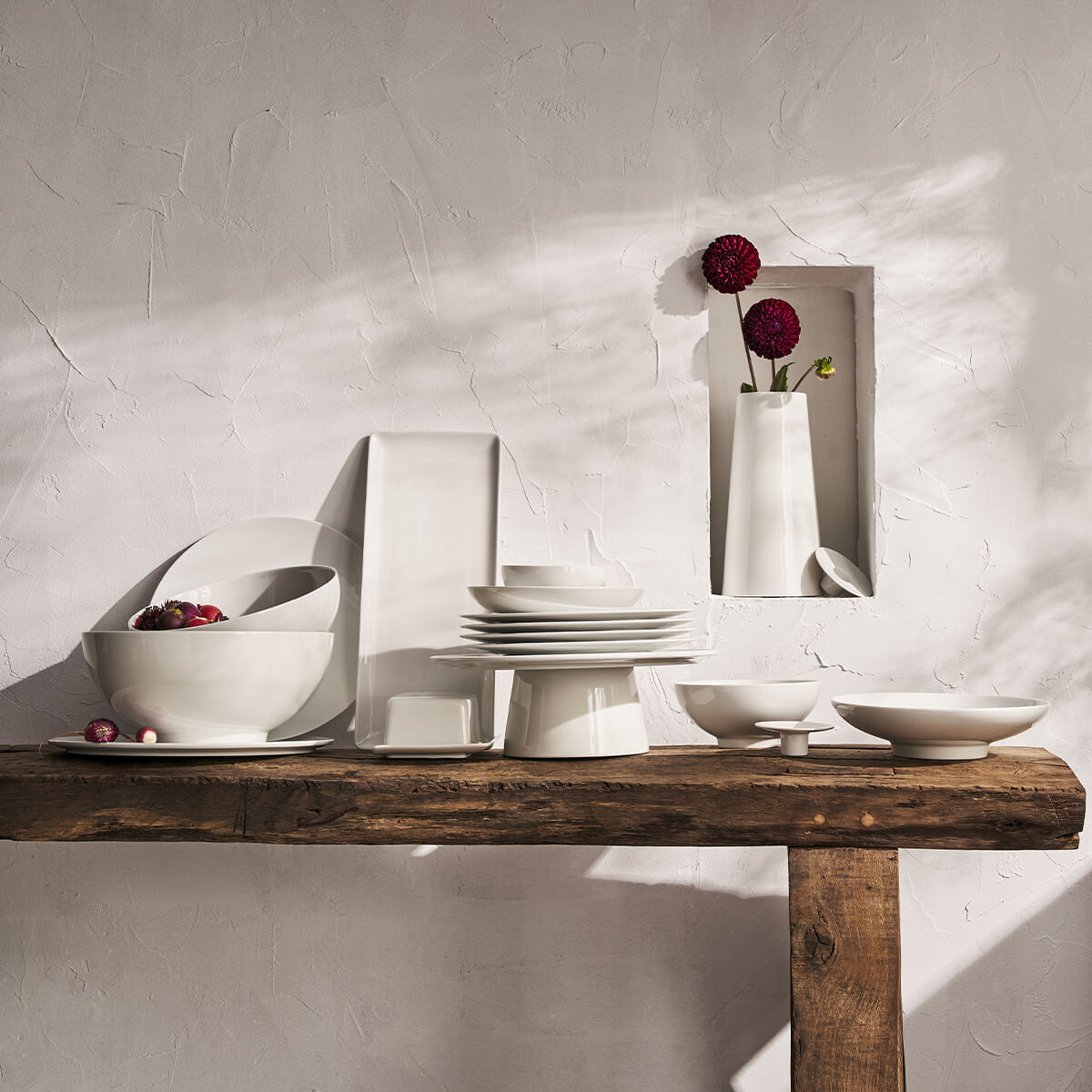 MODULO BLANC Plat à tarte 32 cm