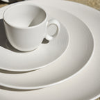 MODULO NATURE KAOLIN Dessert plate 21 cm