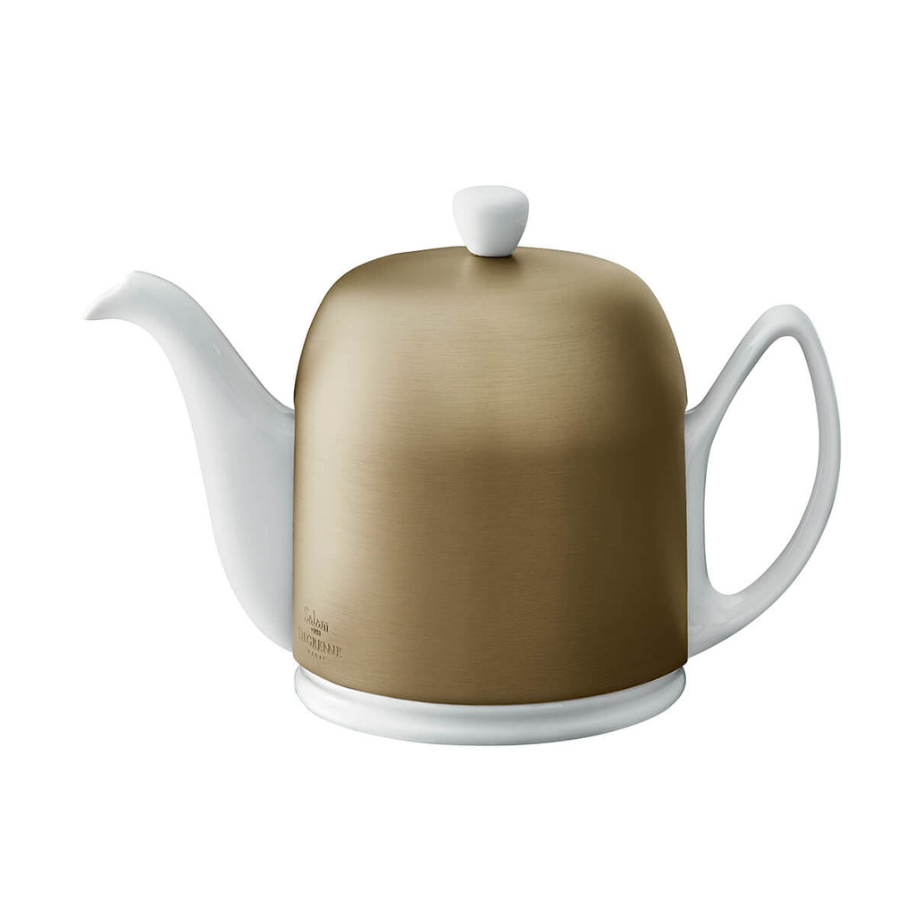 SALAM MINERALE Théière 6 tasses cloche bronze