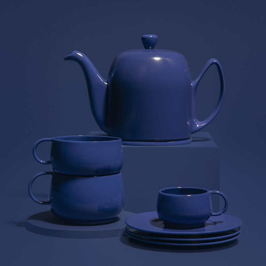 CAFETERIE EMPILEO BLUE GOURMET Tea/coffee cup 25 cl