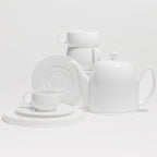 SALAM MONOCHROME Tea pot 4 cups white bell