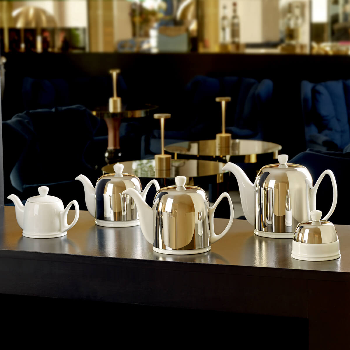 SALAM CLASSIQUE Tea pot 8 cups mirror bell